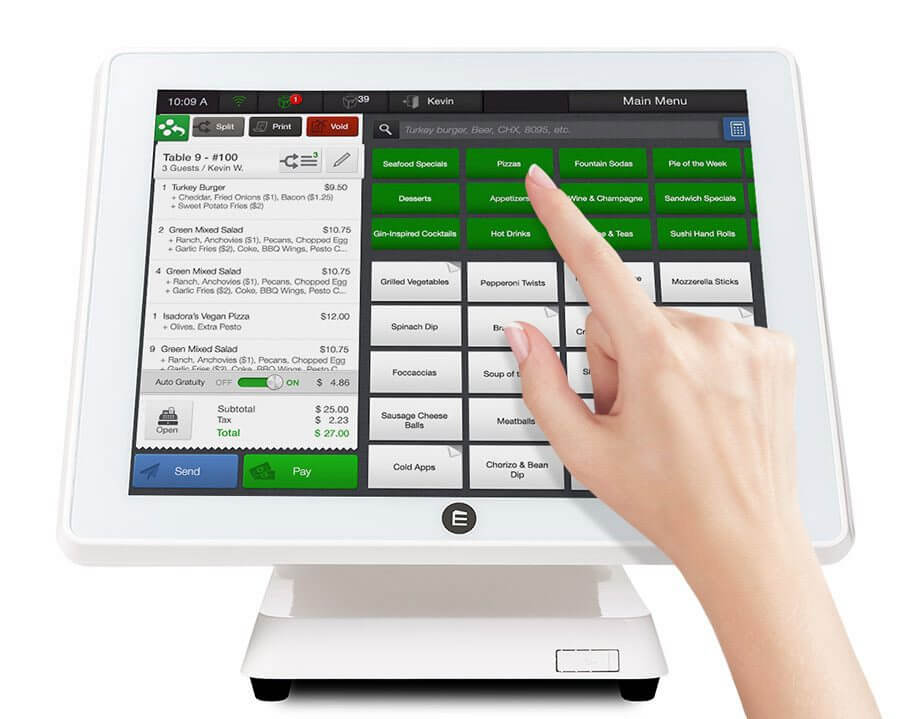 cake restaurant pos ui