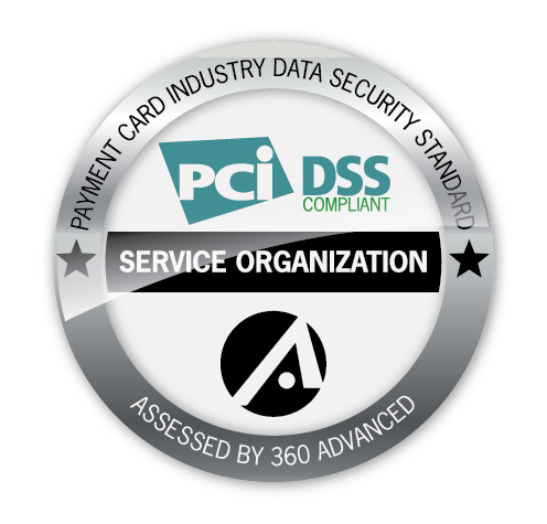 PCI DSS Compliant Badge