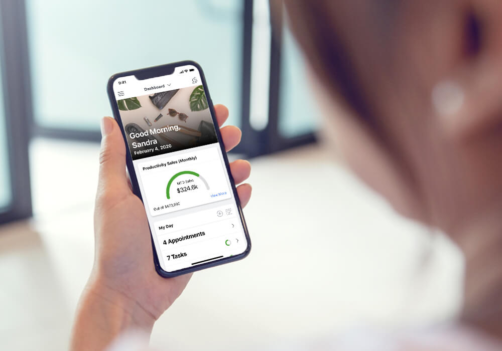 Retail Dashboards & Reports on iphone