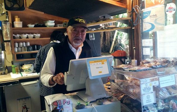 Japanese Tea Garden Owner With CAKE Point of Sale