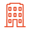orange building icon